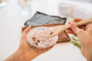 bahan body scrub organik