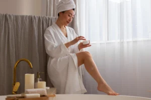 rutinitas body care dengan sabun