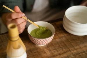 minuman matcha untuk skincare